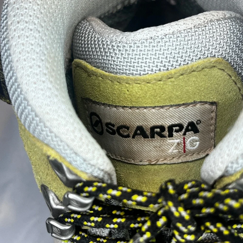 Scarpa KailashGTX Gore-Tex Suede Hiking Boots Vibram Men 8 Women 9 Waterproof